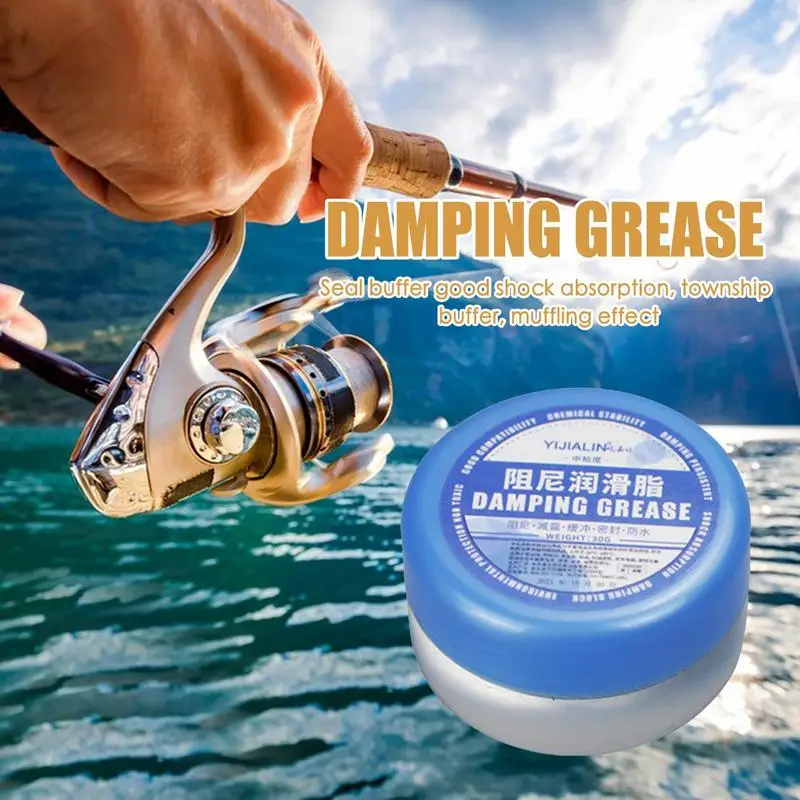 Damping Grease High Viscosity Lubricating Grease Rubber Polishing Abrasive Car Maintenance Supplies Enhances Shock Absorption