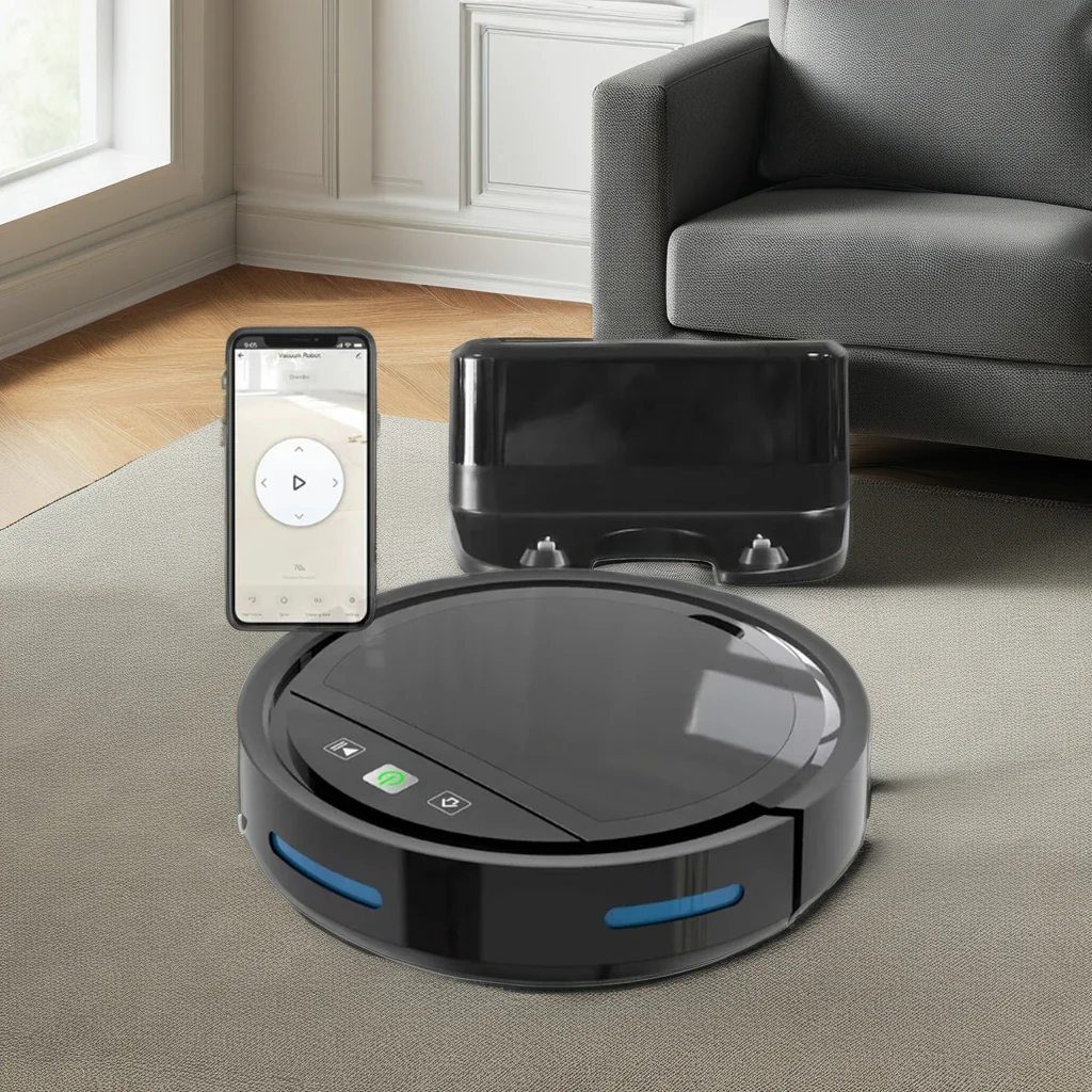 Multi functional household automatic recharge sweeping suction and mopping 3 in 1 intelligent sweeping robot
