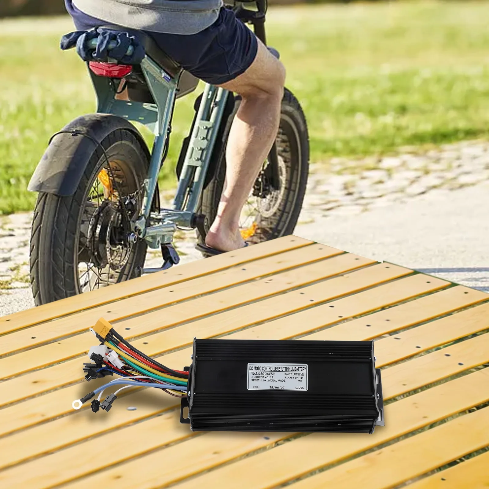 40A Brushless Motor Controller for 48V/72V Ebike 1500W/2000W Featuring Intelligent 3 Mode Sine Wave Technology