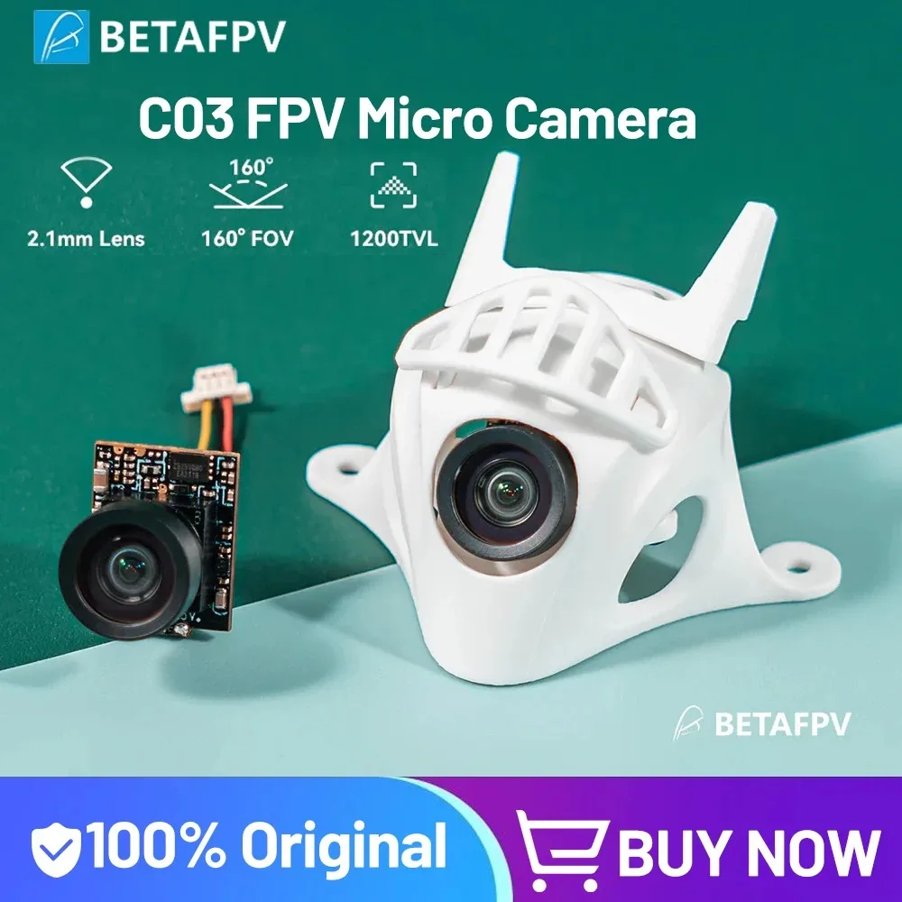 Micro Caméra FPV C03 1200TVL 1.52g pour Drone Whoop