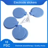 10pcs Silicone Gel EMS Electrode PadsTens Electrodes Digital Acupuncture Nerve Muscle Stimulator Physiotherapy TENS Pads 1