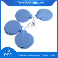 10pcs Silicone Gel EMS Electrode PadsTens Electrodes Digital Acupuncture Nerve Muscle Stimulator Physiotherapy TENS Pads 1