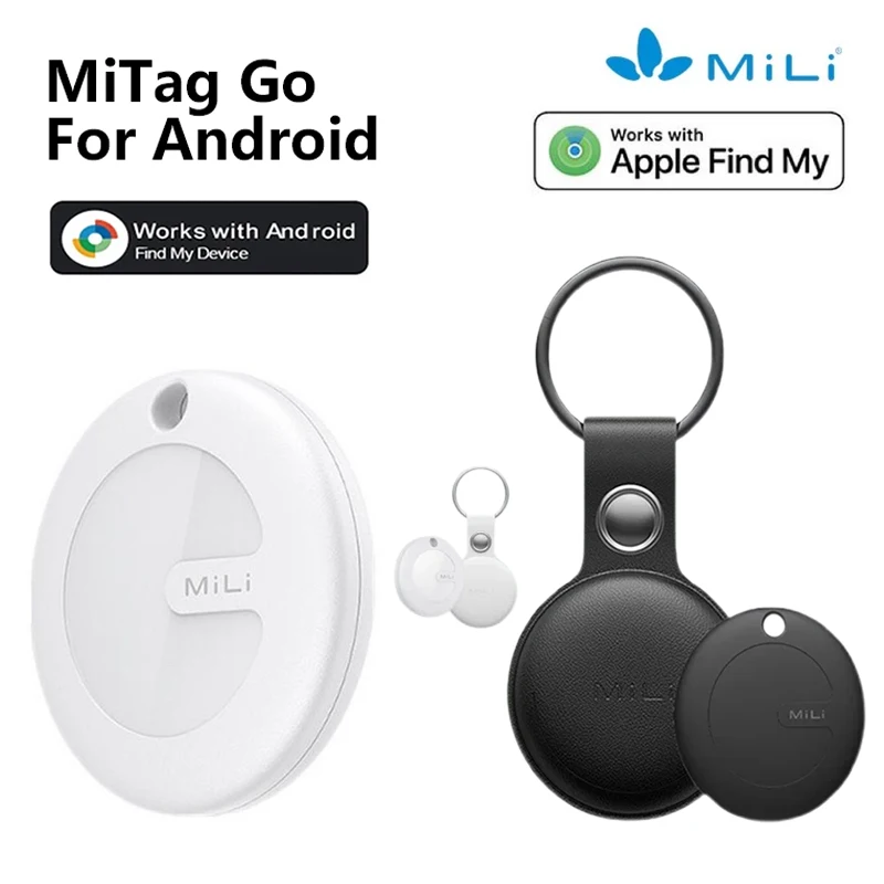 MiLi Pet Smart Tracker Mitag Bluetooth Locator Anti-Lost Device Mobile Keys Elderly Kids Finder Work With Android Find My Device bluetooth tracker smart tracker