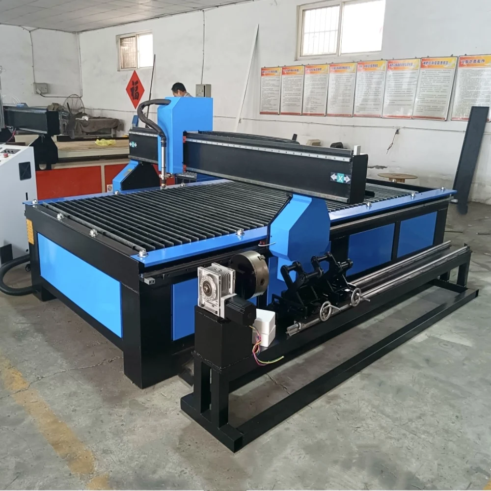 

China 2024 Newest CNC Plasma Cutting Machine / 1530 Cheap Pipe CNC Plasma Cutter / Metal Aluminum Cutting Machine For Steel