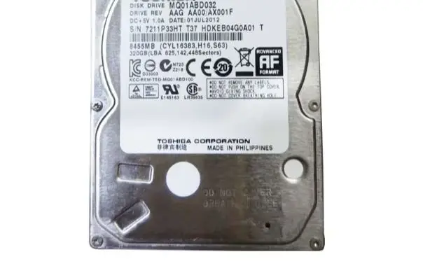 For MQ01ABD032 320G SATA laptop mechanical hard drive 5400 rpm 9mm 2 5 inch