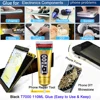 Waterproof Phone Repair Glue Black Epoxy Speaker Earphone Electronic Back Cover Screen Display Soft Adhesive Precision Tool Kit 3