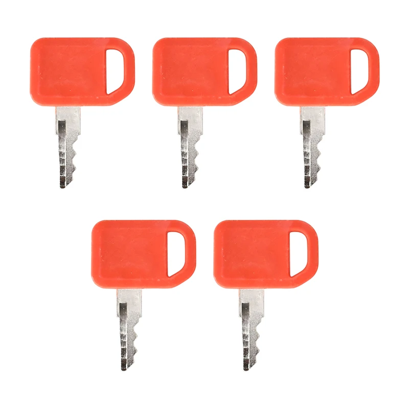 5PCS Key T209428 Compatible with John Deere Skid-Steer Loader 260 280 313 315 317 318D 318E 319D 319E 320D 320E 323D