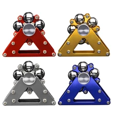 

New Antistress Fidget Spinner Top Toys Gyroscope Stainless Steel Ball Bracket Gyro Stress Reliever Toys For Children Adult