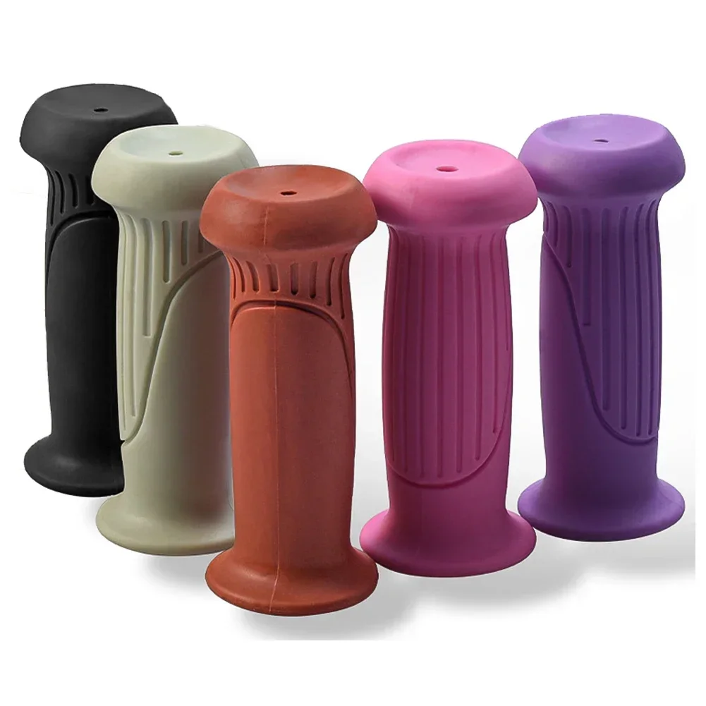 1Pair Rubber Grip Handle Bike Handlebar Grips Cover Anti-skid Bicycle Tricycle Skateboard Scooter for Child Kids