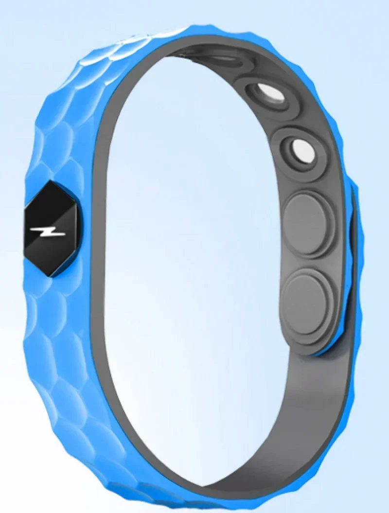 Wireless Anti-static Silicone Bracelet Men Women Fashion Waterproof Adjustable Basketball Anion Bracelet Wrist Strap Wristbands