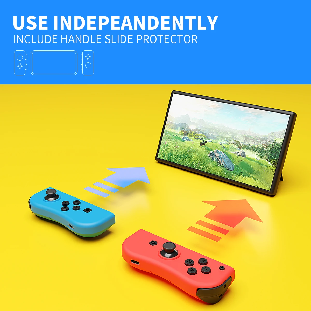 Hot Joy Pad For Switch Wireless Controller Left&Right Bluetooth Gamepad For switch controller For Nintendo Switch Accessoreis