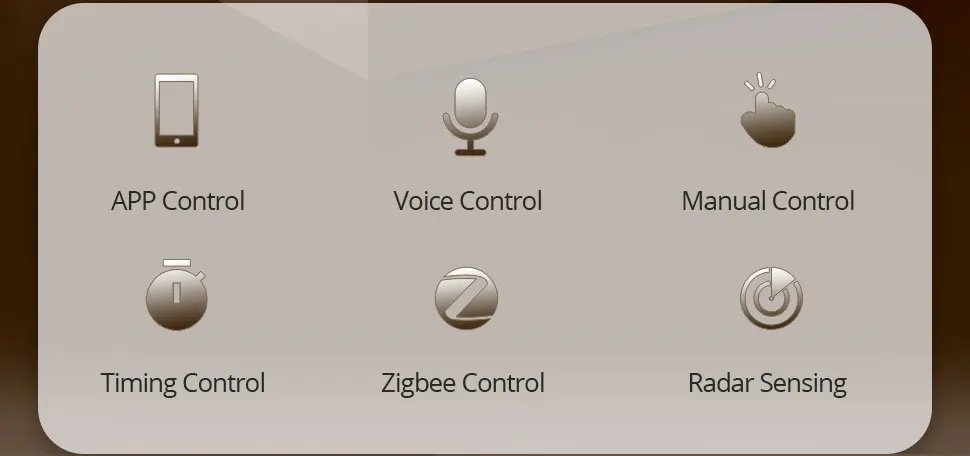Zemismart Zigbee DIY Name Switch with Display Screen Panel Big Push Button Wall