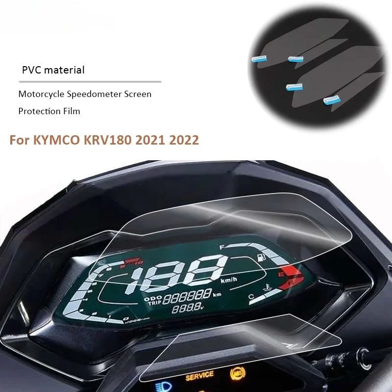 Für kymco krv180 krv 180 2021 2022 motorrad cluster kratz bildschirms chutz folien schutz bildschirm zubehör
