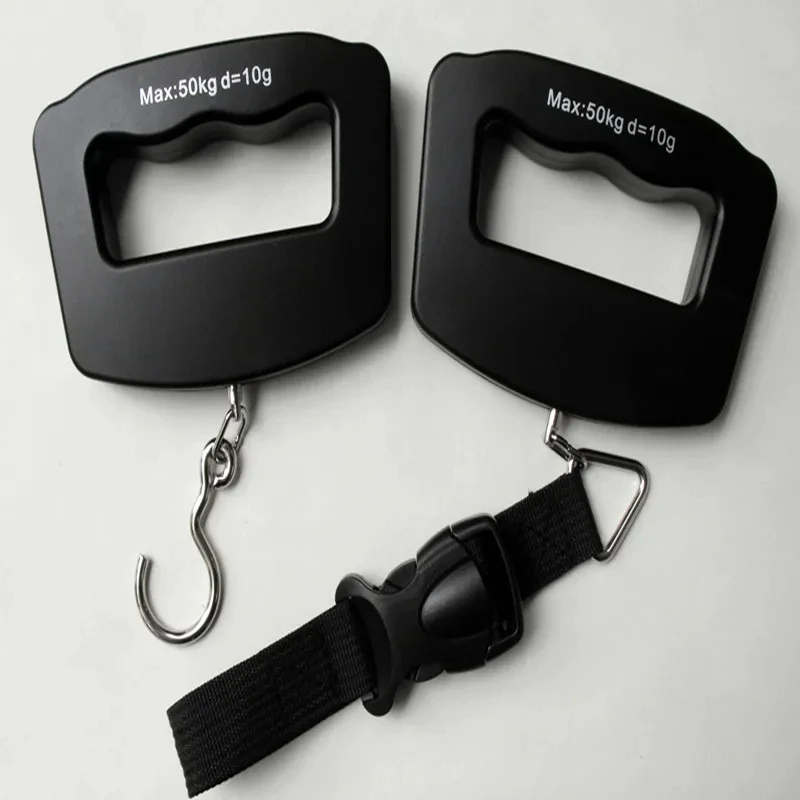 50kg/10g Digital Luggage Scale Electronic Portable Suitcase Travel Weighs With Backlight Electronic Travel Hanging Scales luggage scale