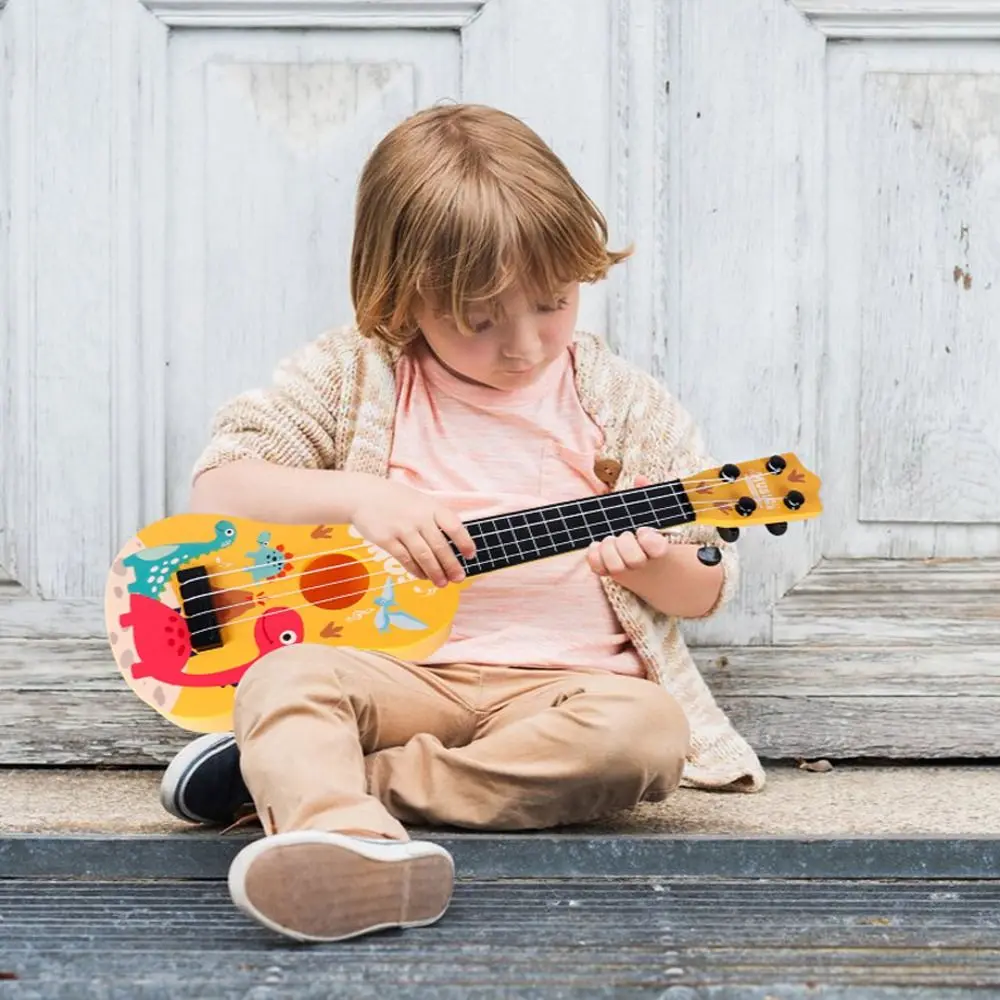 

Toy Dinosaur Dear Children Gift Elephant Music Learning Toy Children Ukulele Musical Toy Instruments Music Toy Small Guitar Toy