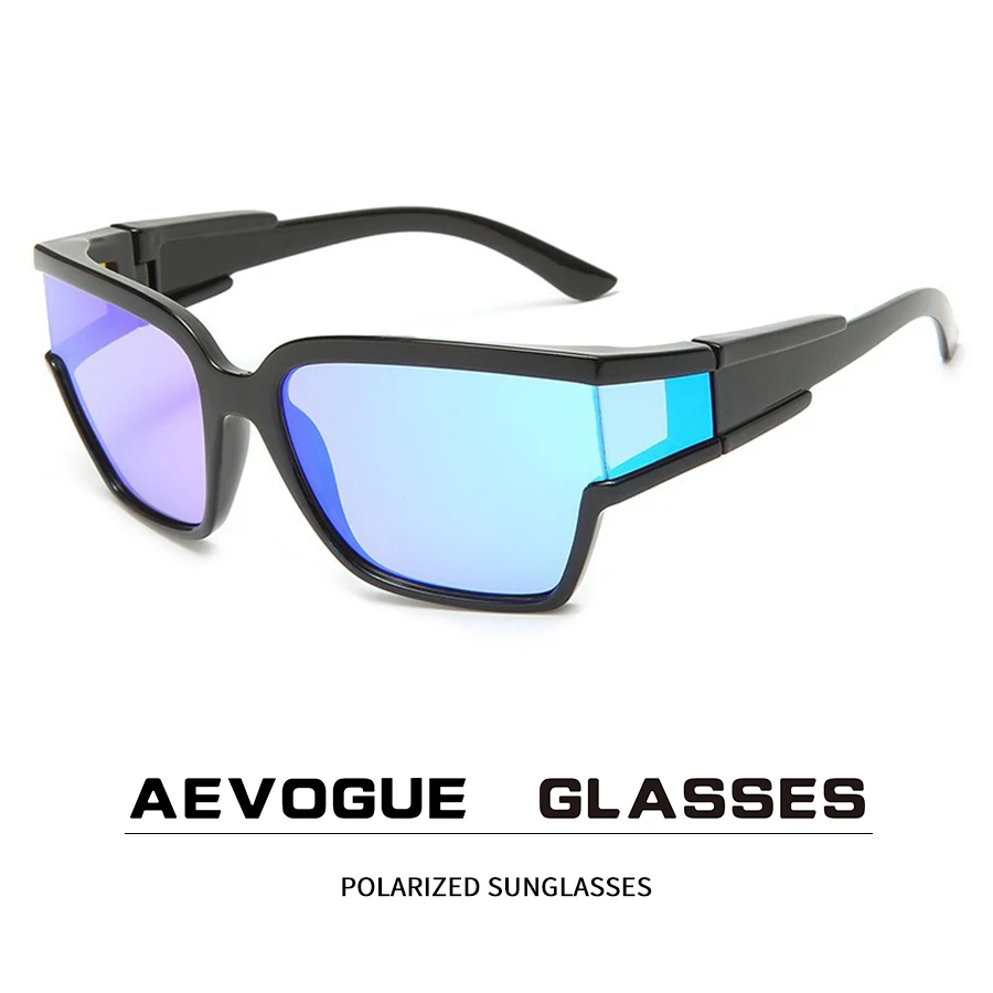 

AEVOGUE Sports Glasses Cycling Sunglasses Retro Sunglasses Wraparound Glasses Sunglasses For Men Polarized Sunglasses AE1405