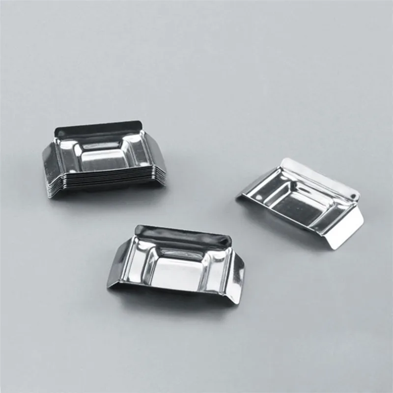 Stainless Steel Sample Embedding Box Bottom Mold 10pcs, stainless steel embedding mold