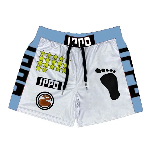 New Anime 3D Printed Comic Gym Fitness Mesh Quick Drying Sports Fashion Shorts Breathable Summer Suitable For Both Men And Women