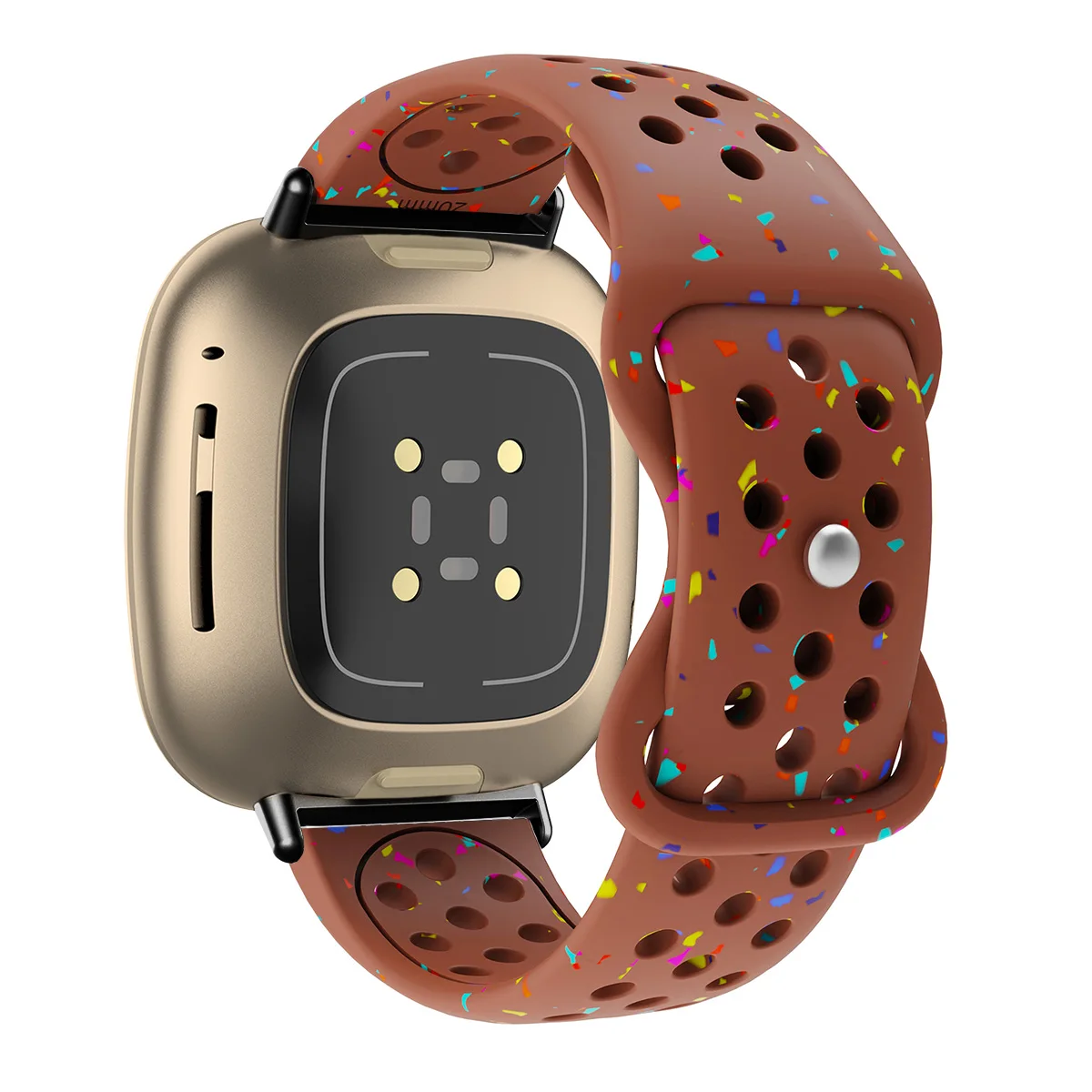 Elastic Eco-Friendly Silicone Sport Strap in Jelly Colors - Smartwatch Accessories