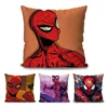 1pc S-Spider M-Man Cartoon Anime Pillow CaseSquarePillowBedroomSofaLeisure Comfort Cushion Car Living Room Home Decoration 40X40 2