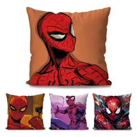 1pc S-Spider M-Man Cartoon Anime Pillow CaseSquarePillowBedroomSofaLeisure Comfort Cushion Car Living Room Home Decoration 40X40 2
