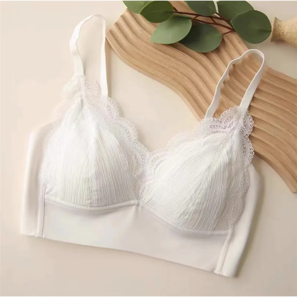 New Wireless Underwear Women Sexy Lace Bras Comfortable Thin Bralette