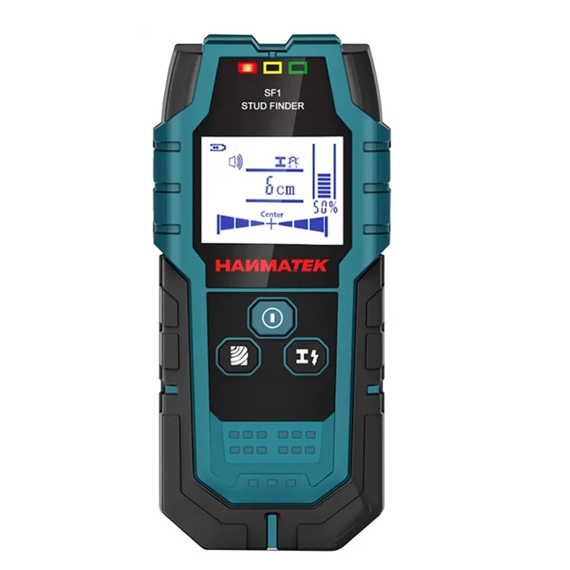 HANMATEK SF1 Stud Finder Wood Studs Metal Detecion Detection Of Live Cable Metal Measurement Finder Wall Detector Scanner
