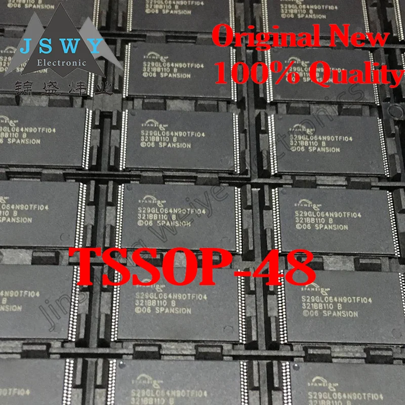 

5PCS S29GL064N90TFI040 S29GL064N90TF1040 Storage IC FLASH 100% brand new and genuine Free Shipping