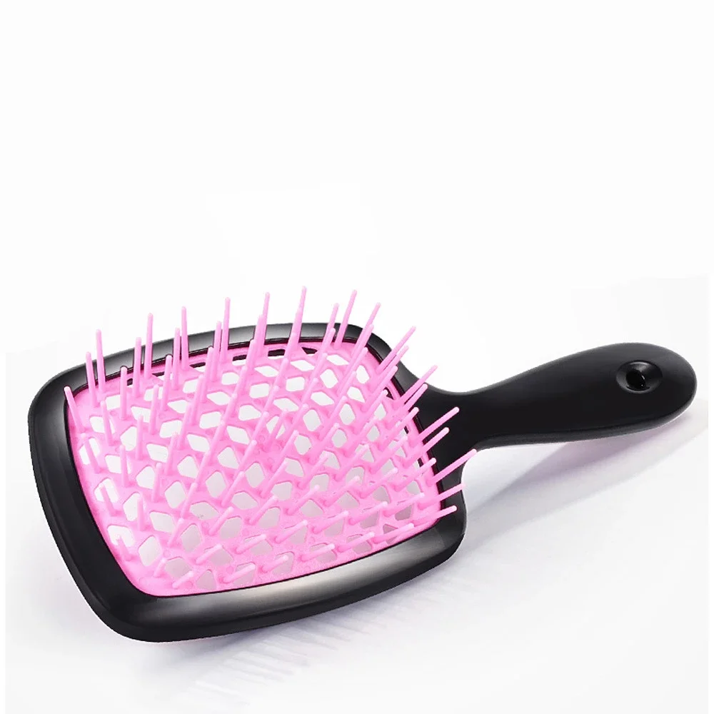 Massage Anti-static Hollow Out Wet Comb Curly Air Cushion Tangled Hair Hair Brush Hair Brushes Barber Salon Styling Tool 4