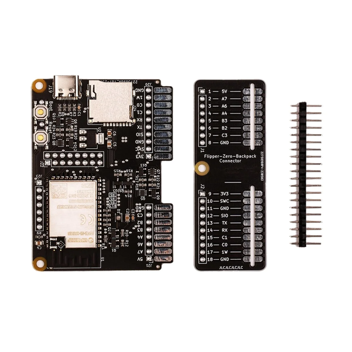 esp32-addon-board-kit-zaino-wifi-con-custodia-stampata-in-3d-per-flipper-zero-versione-iinternal-antenna