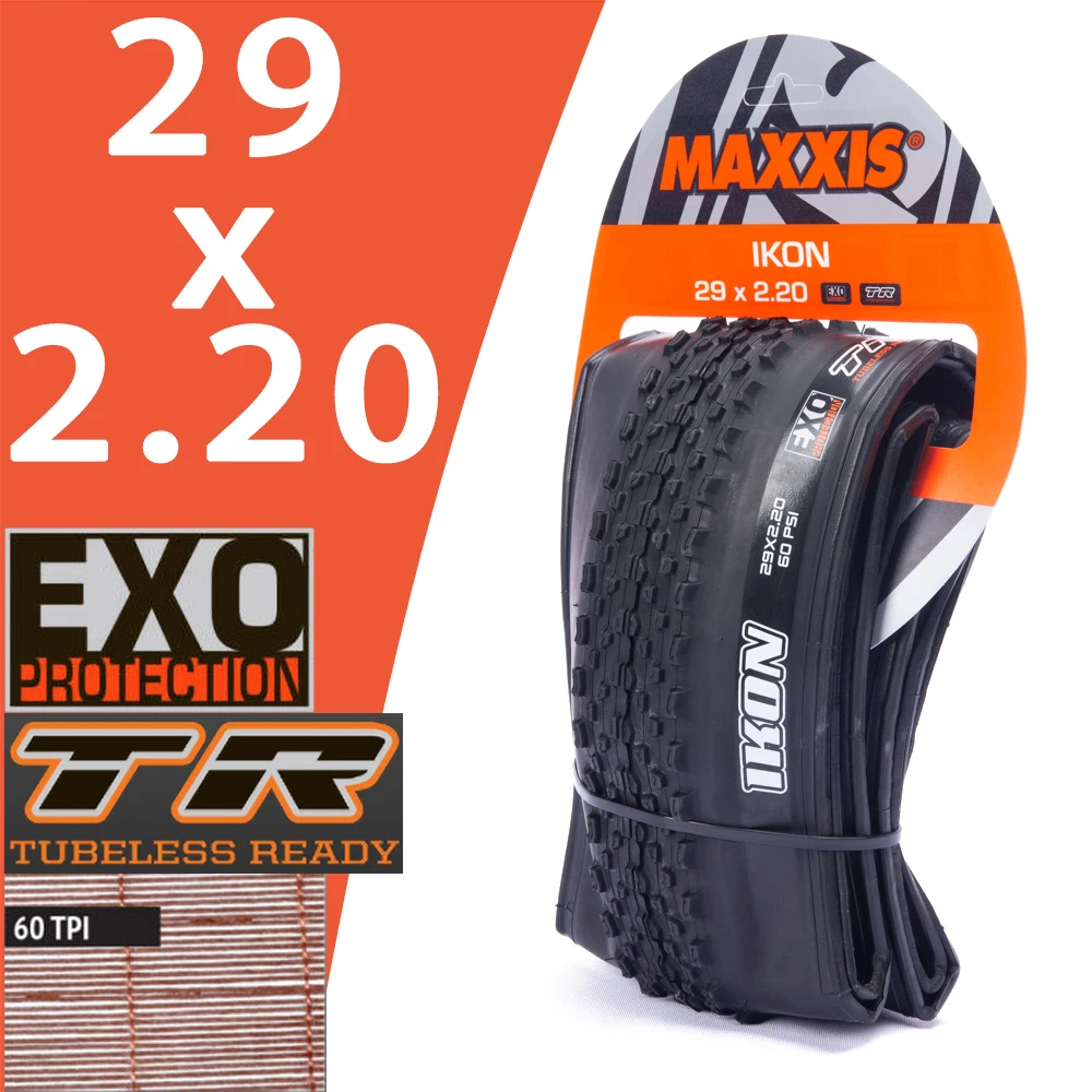 MAXXIS IKON MTB 自転車タイヤチューブレスリム 29 27.5 26 29 インチ