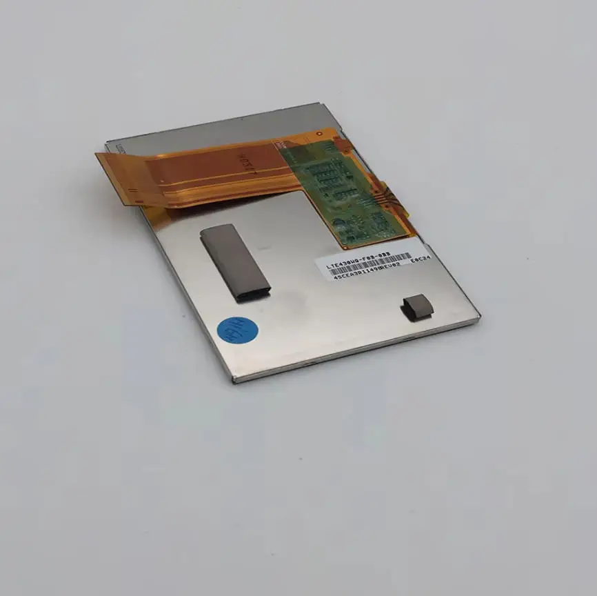 High-Resolution 4.3 WQVGA LCD with Touchscreen Display
