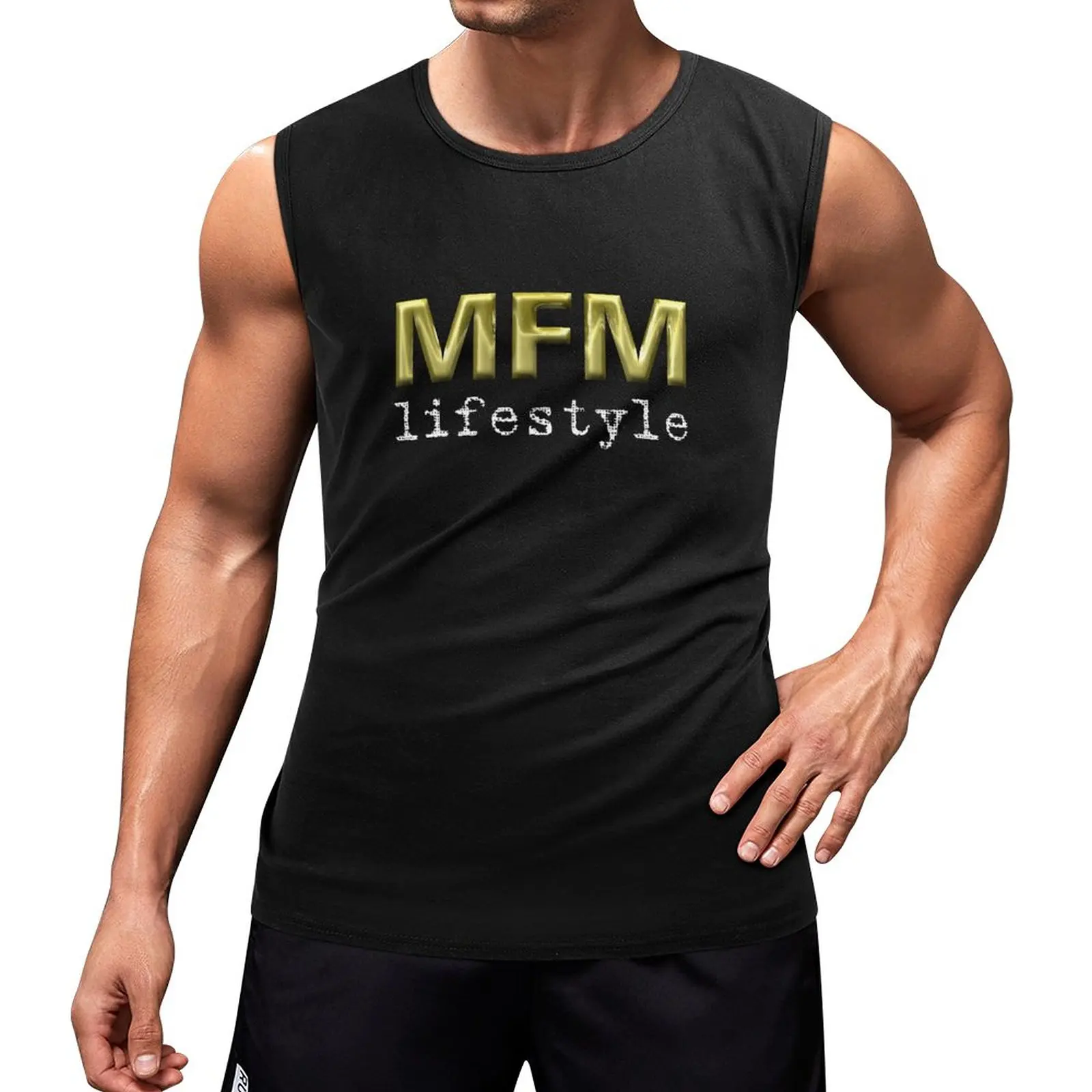 

New MFM Lifestyle Tank Top t-shirts for men gym clothing men