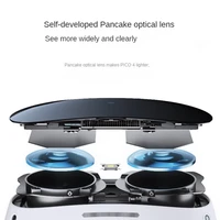 Original Pico4 VR Headset All-In-One Virtual Reality Pico 4 VR Glasses 4K+ Display For Metaverse & Stream VR 3D Gaming 4