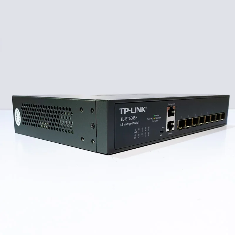 Tp-link Tl-st5008f 10000mbps Switch 10 Gigabit Optical Port