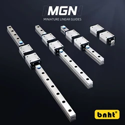 High - Precision Miniature Linear Rail with Dual Blocks - Versatile Slide Track for Automation (100mm to 800mm) (MGN15C)