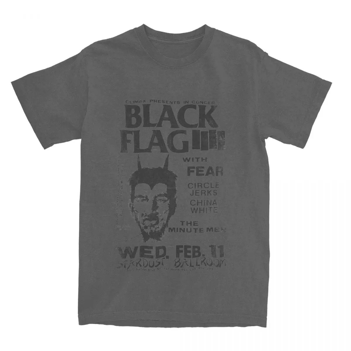 Black Flag Live T Shirt for Men Women 100% Cotton Vintage T