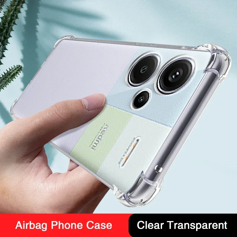 Premium Transparent Shockproof Silicone Protective Case - Luxury Edition