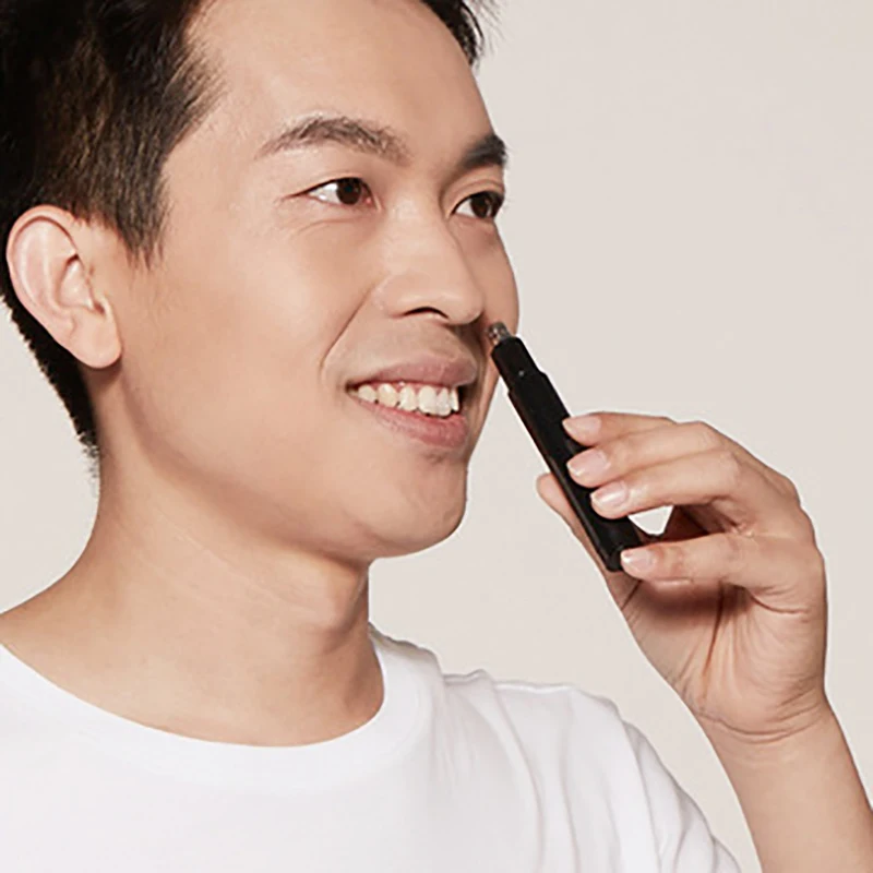 YOUPIN SMATE Nose Trimmer for Men Safety Removal Cleaner Battery Hair Ear Hairs Clipper Epilator Ears Shaver Cutter Personal 2