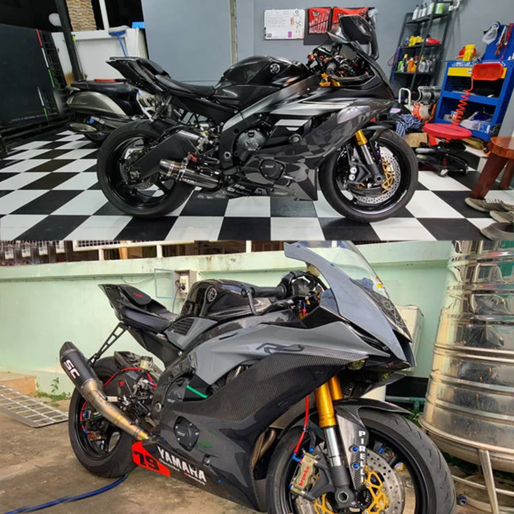 2022 Yamaha R6 Matte Grey