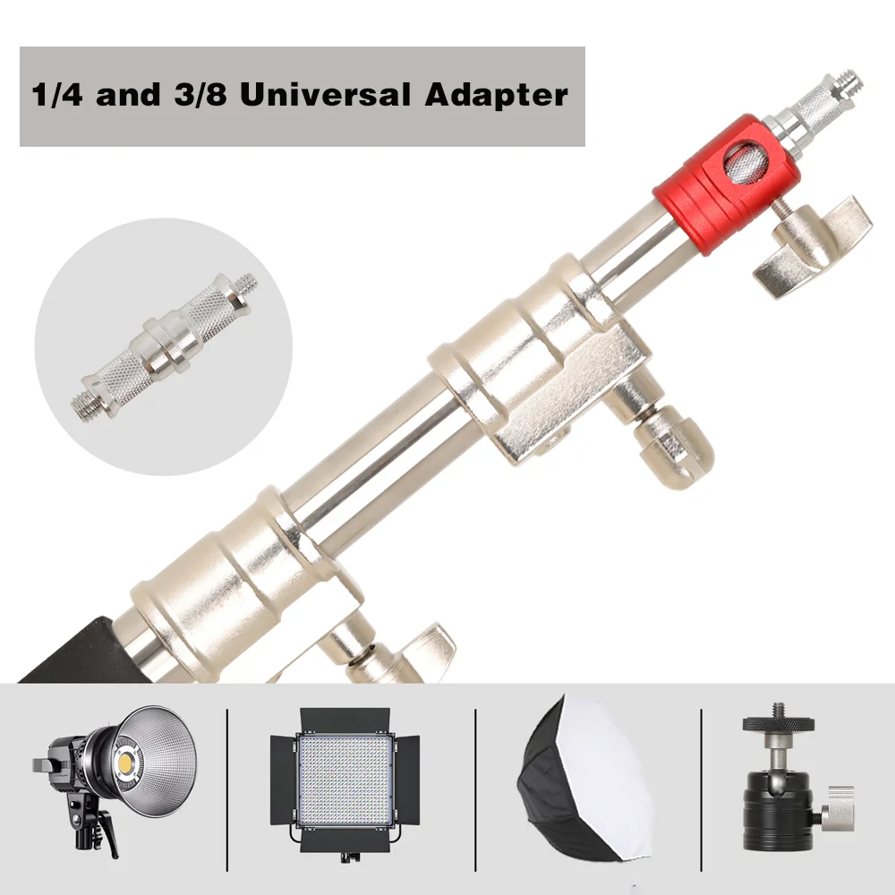 Photography 280/320cm Light Stand Tripod Film TV Stainless Steel Moveable Universal Foldable Lens Shooting Base Bracket Load