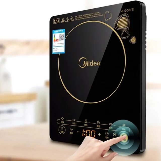 220V Induction Cooker 2100W Power Household Cooking Hotpot Special Induction Stove Kitchen Cooktop fogão de indução