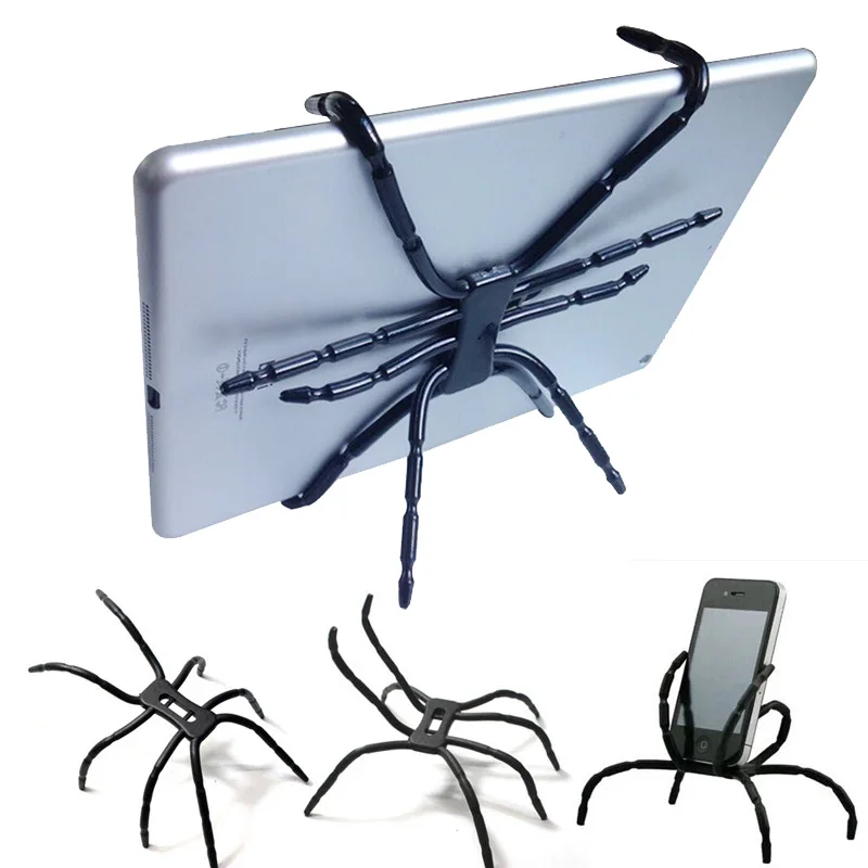 

Large Size Flexible Spider Mount Holder Bracket for Mobile Phones iPad Tablets Desktop Selfie Stands Tripod