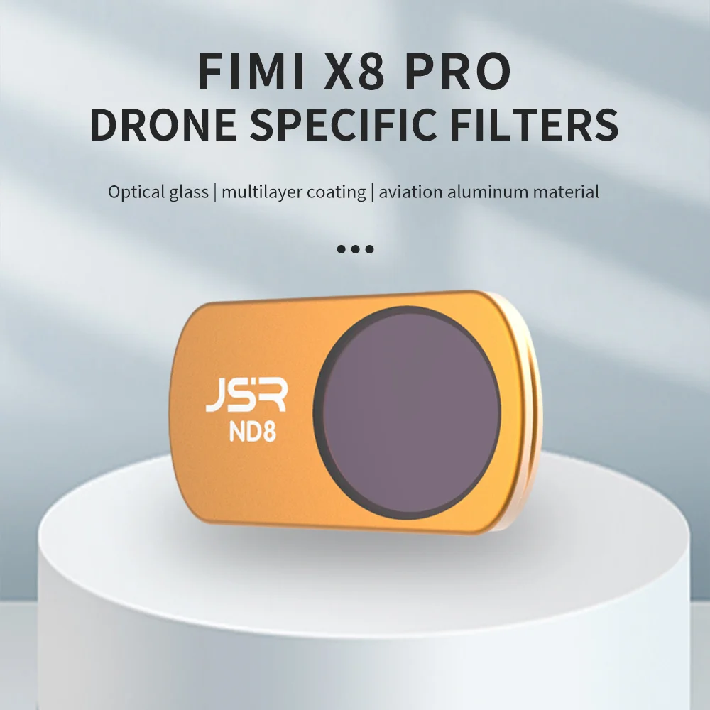 Camera Filter For FIMI X8 Pro Lens CPL Polarization ND8/16/32/64 UV NDPL Night Optical Glass Filter Kit X8Pro Drone Accessories