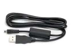Enhanced Digital Camera USB and Battery Charger Cable (Black)