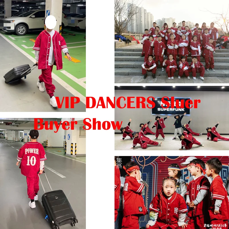 Kids Hip Hop Dance Clothes Jazz Street Dance Wear Festival Outfits
