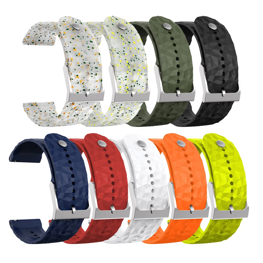 ߿ ⼺  Ǹ Ʈ , Suunto 7, 9, D5 ĸź ո HR Baro Ʈ ġ ü ð , 24mm