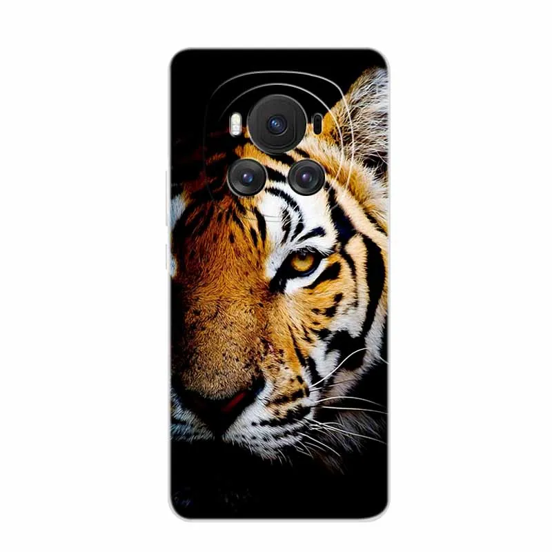 Fashionable Clear Animal Design Silicone Phone Case - Soft TPU Back Cover