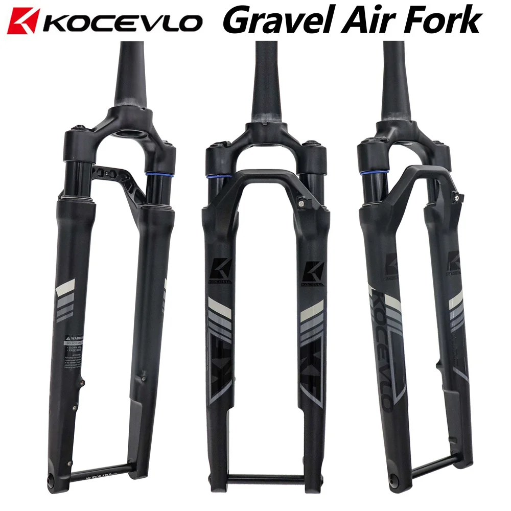 2023 NEW KOCEVLO Gravel Suspension fork OffRoad Damping Air Pressure