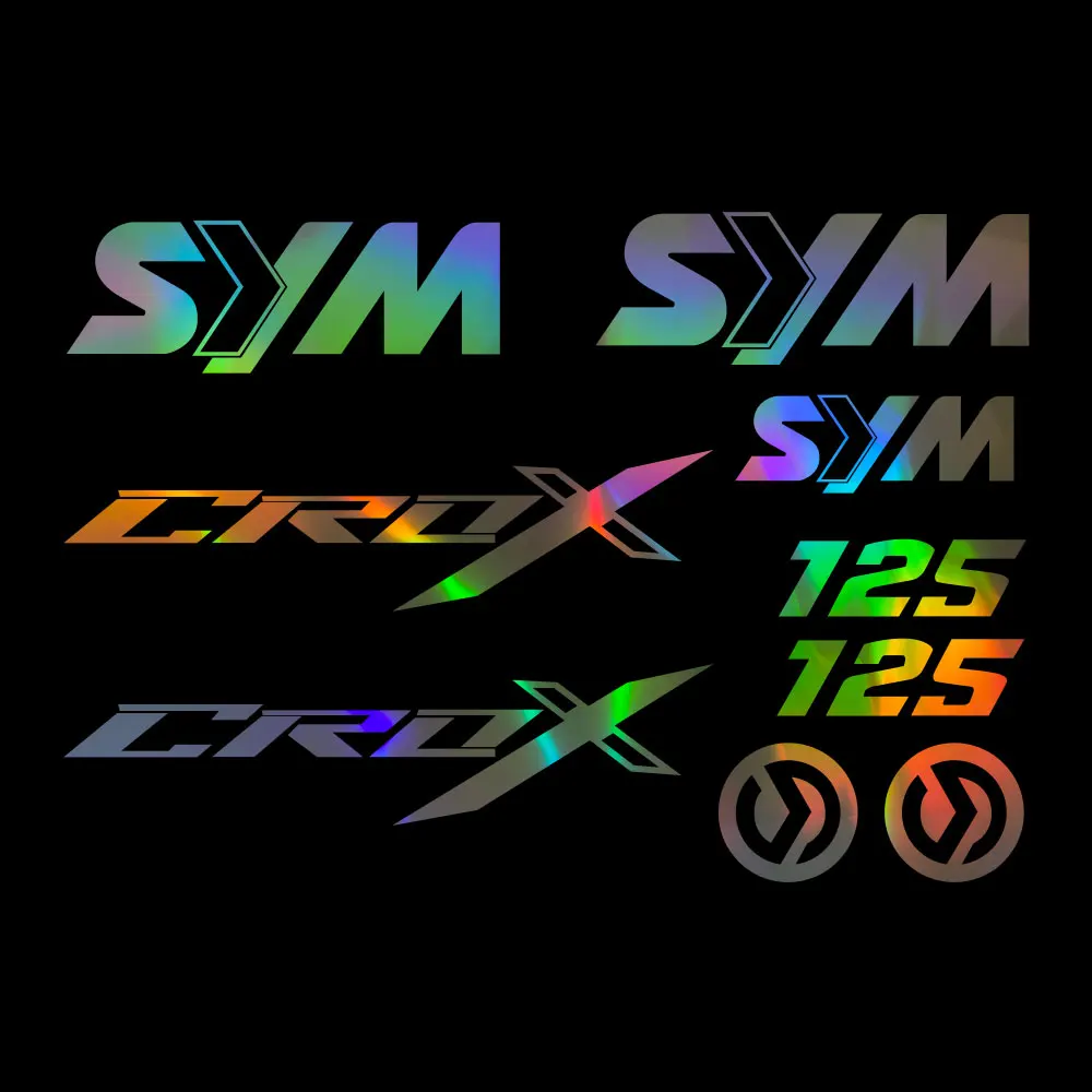 Sym Crox 125 데칼 스티커
